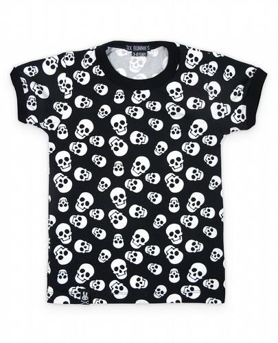 Tee-shirt Polka skulls MC