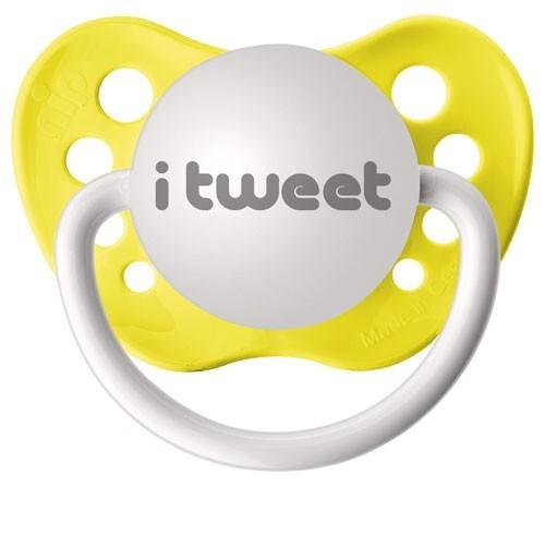 tétine twitter bébé