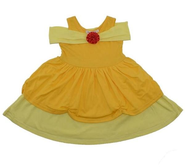 Robe enfant Disneybound Belle_131914df-19a5-4f33-ab99-857a1e250027_grande