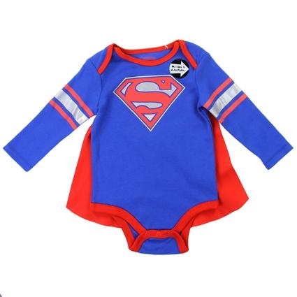Lot De 2 Bodies Superman Body Superman Bebe Body Comic Popnbaby