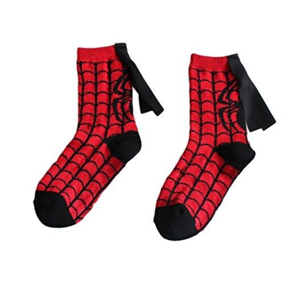 Chaussettes cape Spiderman