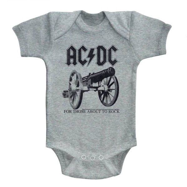Body AC/DC gris For those about to rock
