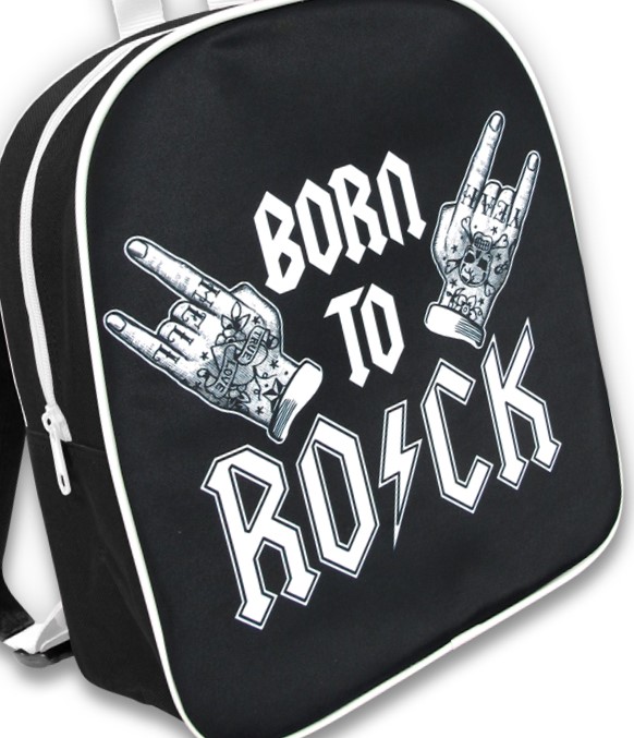 sac à dos born to rock enfant