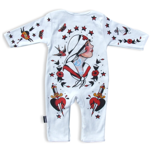 Pyjama bébé imprimé tattoo