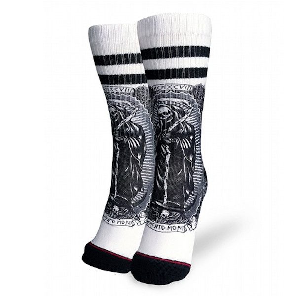 Chaussettes imprimée skull