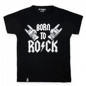 Tee-shirt born to rock enfant