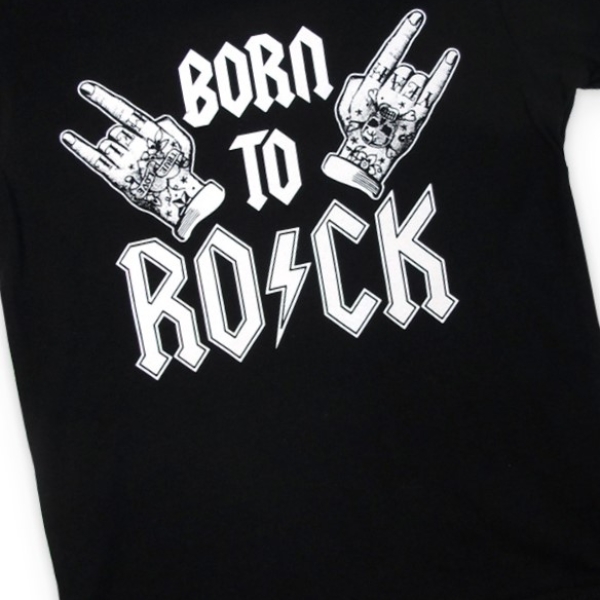 Tee-shirt enfant born to rock