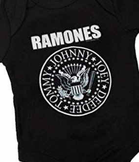 Ramones Onesie Baby Rocker