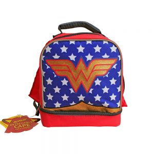 Wonder Woman Lunch Box with Removable Cape