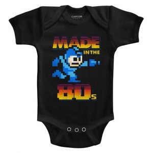 Body bébé gamer mega man