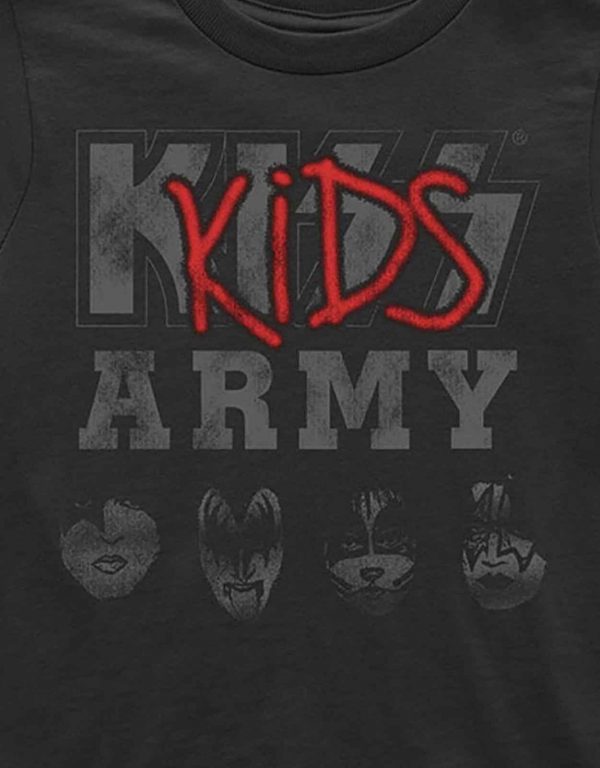 Kiss army tee-shirt pour bébé