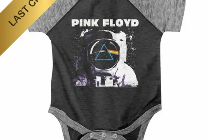Body pink Floyd pour bébé