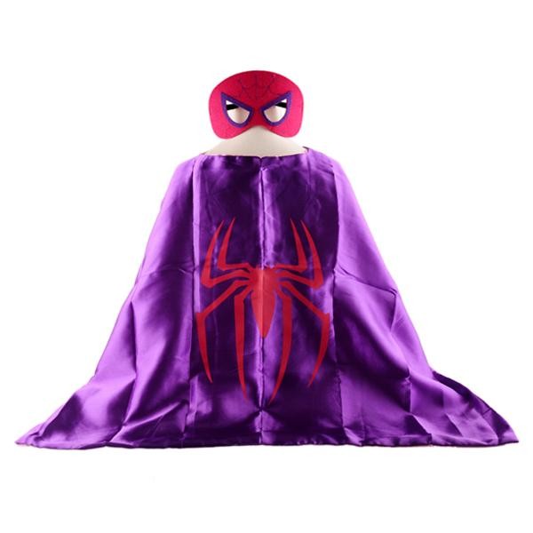 Set DC comics spidergirl cape+ masque