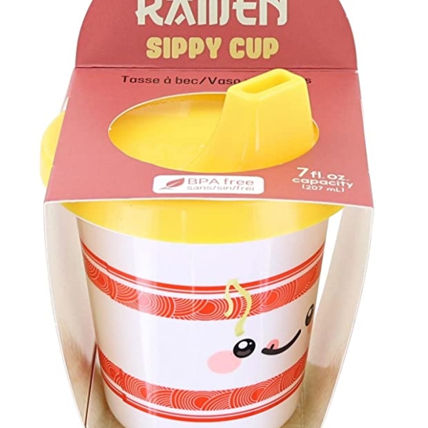 Sippy cup ramen noodles