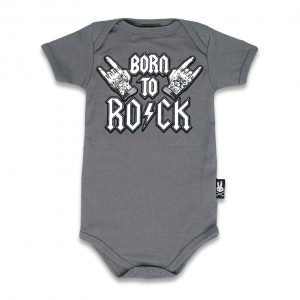 Body Born to rock gris