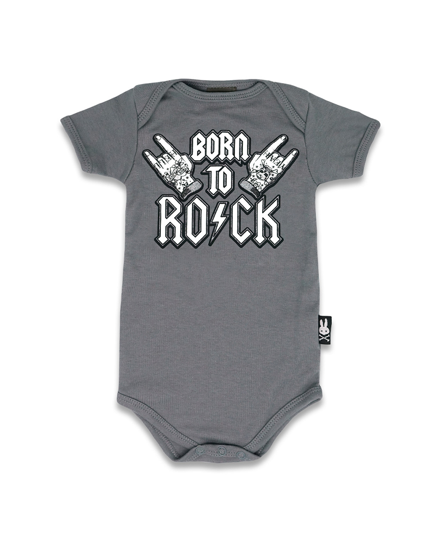 Body Born to rock gris