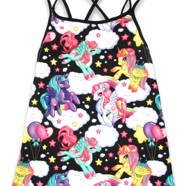 top femme petit poney