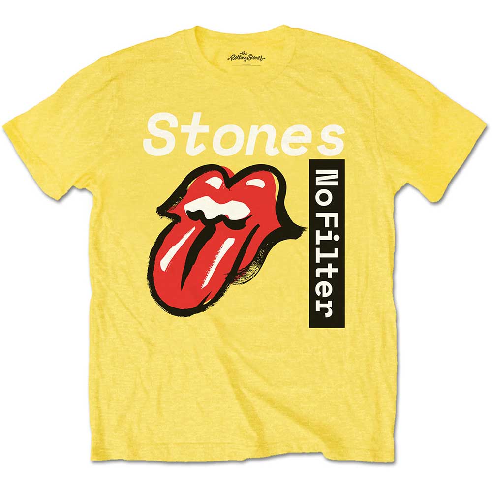 Teeshirt Rolling Stones Yellow