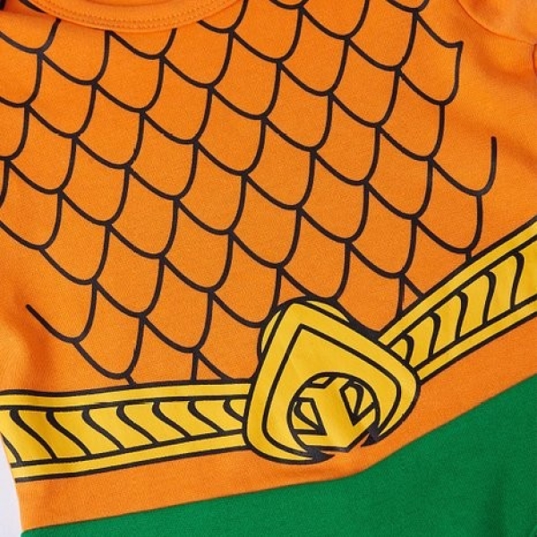 Grenouillère comics aquaman pour bébé