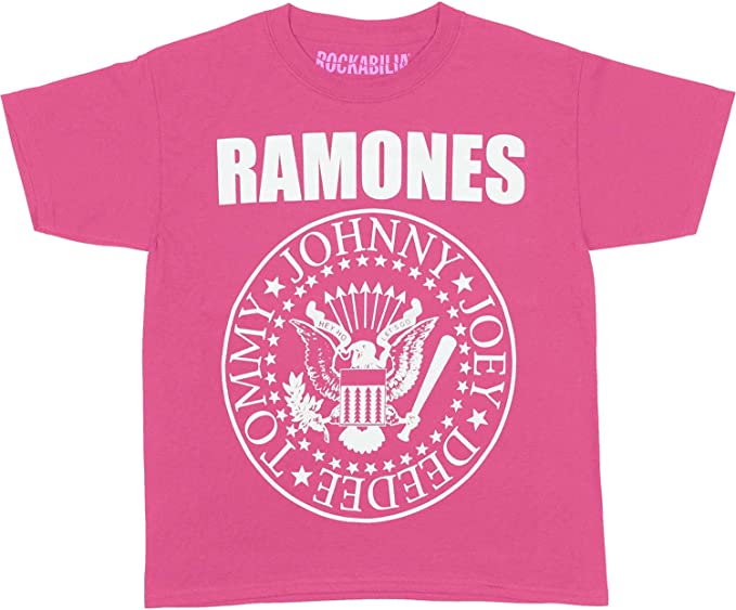 Teeshirt enfant Ramones rose