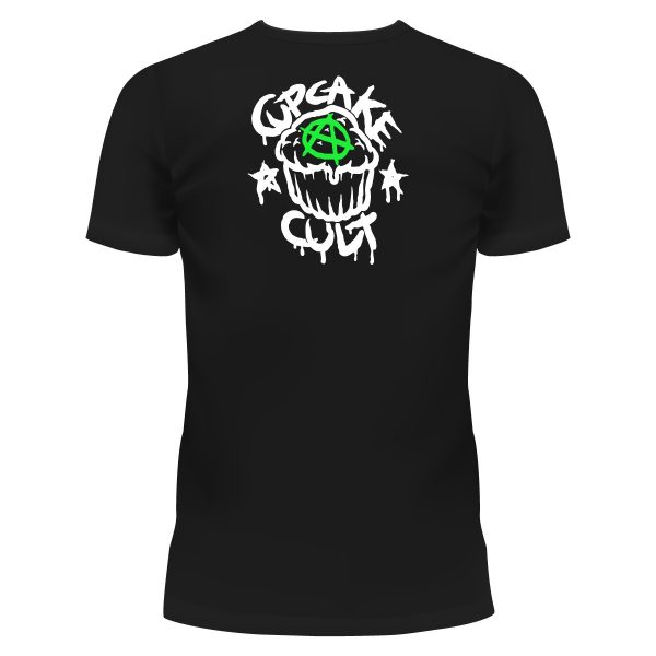 Tshirt cupcake cult zombie femme