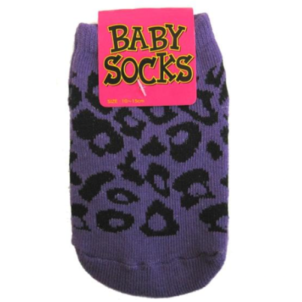 Chaussettes pour bébé léopard