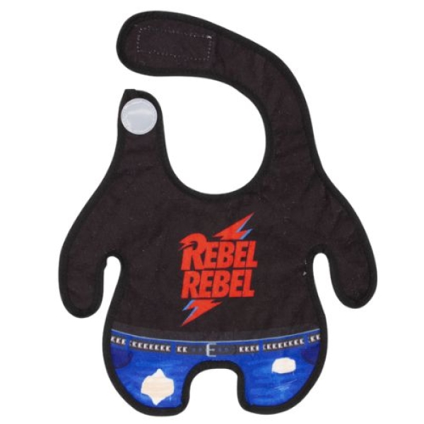 David Bowie baby bib