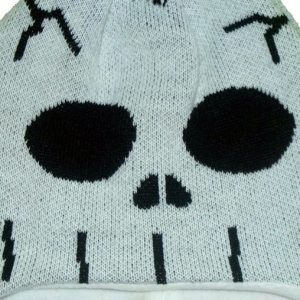 Bonnet tête de mort pour enfant
