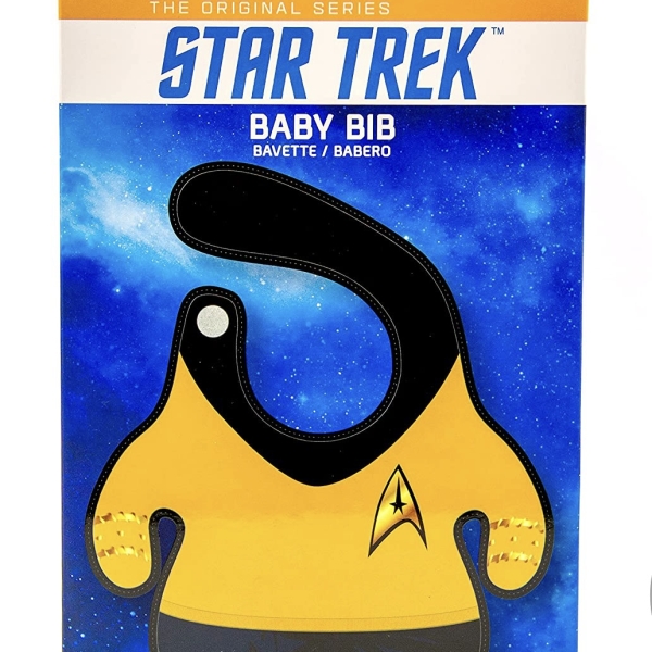 bavoir pour bébé trekkie