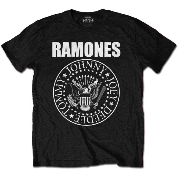 Teeshirt enfant Ramones noir