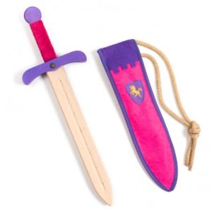 Épée Kamelot S avec son fourreau fuchsia