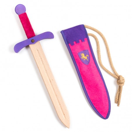 Épée Kamelot S avec son fourreau fuchsia