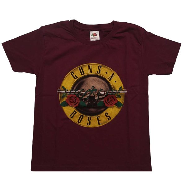 Tee-shirt Guns n Roses Maroon