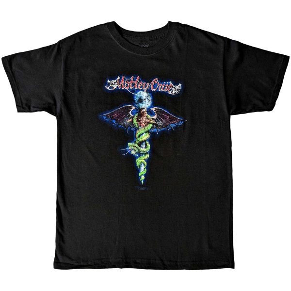 Tshirt Mötley Crüe blue dragon