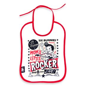 Baby Bib Mom's Little Rocker