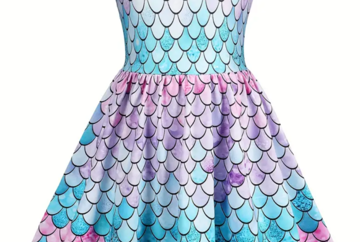 Robe enfant petite Sirène