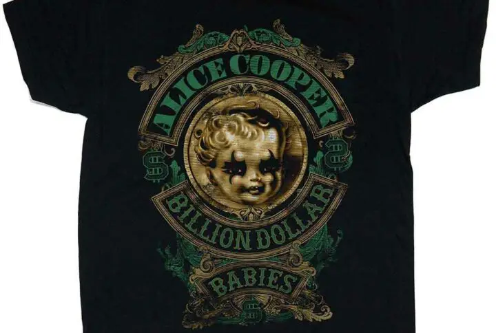 T-shirt Alice Cooper taille enfant