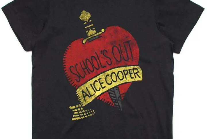 T-shirt Alice Cooper School’s Out pour enfant