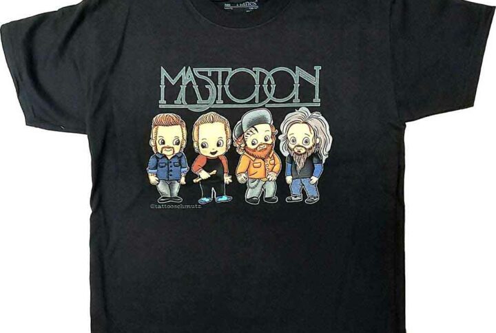 T-shirt pour enfant Mastodon cartoon