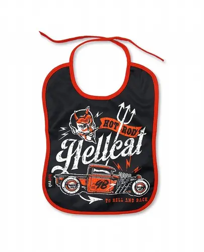 Bavoir pour bébé motif to hell and back