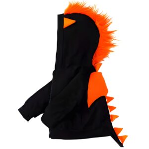 Sweat Baby Dragon avec crête et ailes