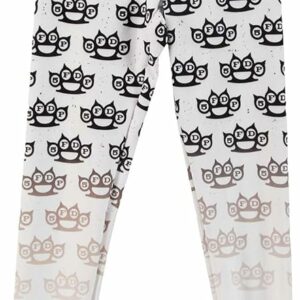 Legging five Finger Death Punch vue arrière avec une coupe ajustée.