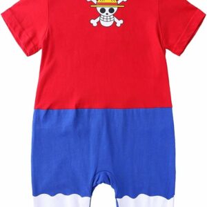 Dos du pyjama bébé style petit pirate.