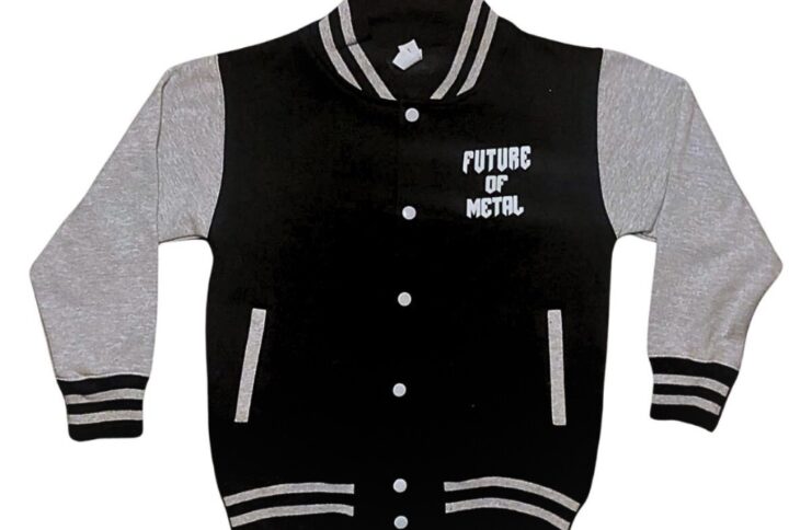 Veste "I Am the Future of Metal" vue de face sur fond blanc