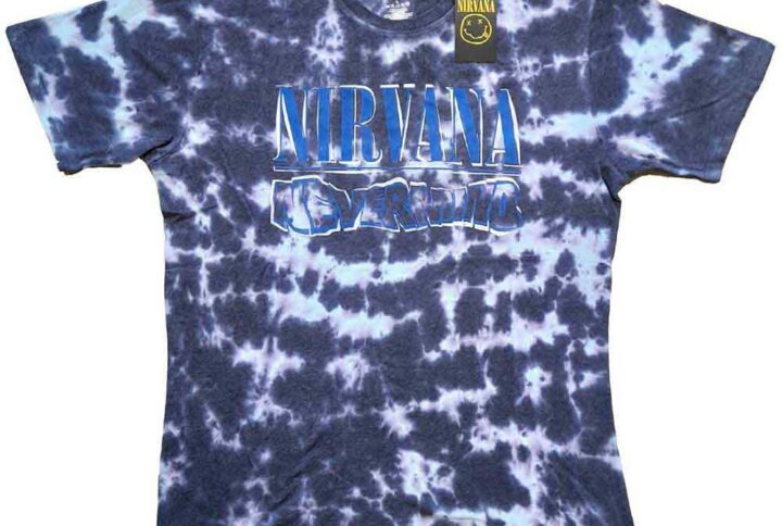 T-shirt enfant Nirvana Nevermind violet vue de face