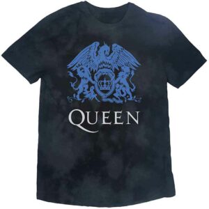 T-shirt Queen pour enfants vue de face, imprimé Blue Crest