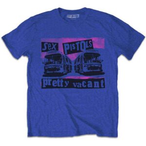 T-shirt bleu enfant Sex Pistols Pretty Vacant