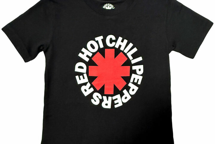 t-shirt RHCP enfant logo rouge