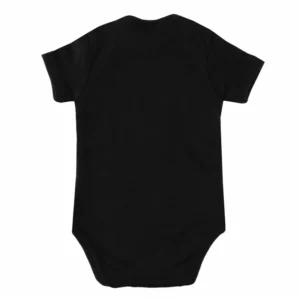 dos du body noir Iron Maiden pour bébé, sans impression