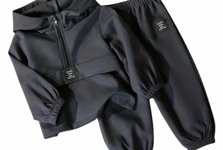 Ensemble Breakdown bébé – vue de face avec hoodie et jogger